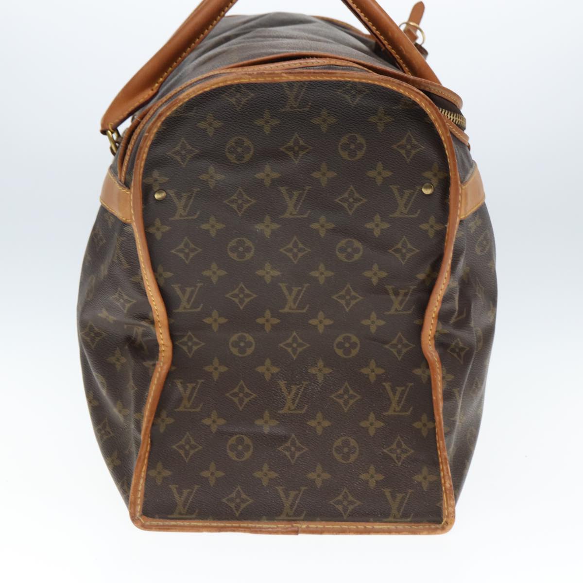 LOUIS VUITTON Monogram Sackshan 55 Pet Carry M42021 LV Auth bs14140