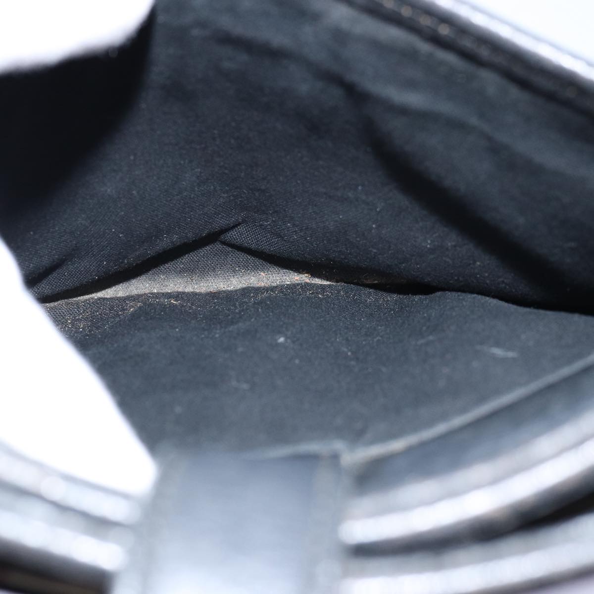 BURBERRY Shoulder Bag Leather Black Auth bs14162