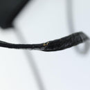 BALENCIAGA Navy Pochette Shoulder Bag Leather Black 339937 Auth bs14200-9