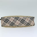 BURBERRY Black label Tote Bag Nylon Canvas 2Set Beige Brown Auth bs14274-19