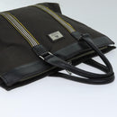 BURBERRY Black label Tote Bag Nylon Canvas 2Set Beige Brown Auth bs14274-6