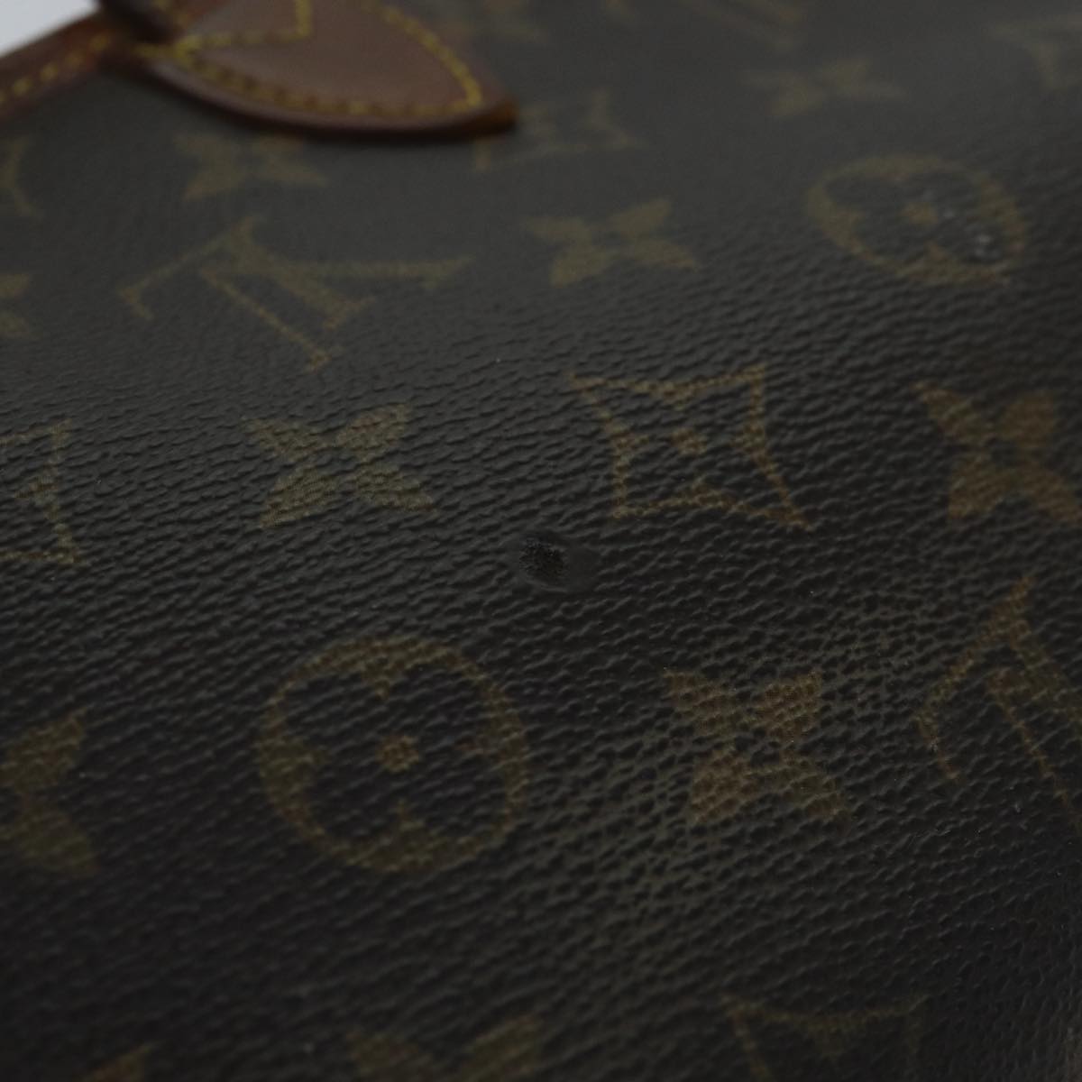 LOUIS VUITTON Monogram Gibeciere MM Shoulder Bag M42247 LV Auth bs14301