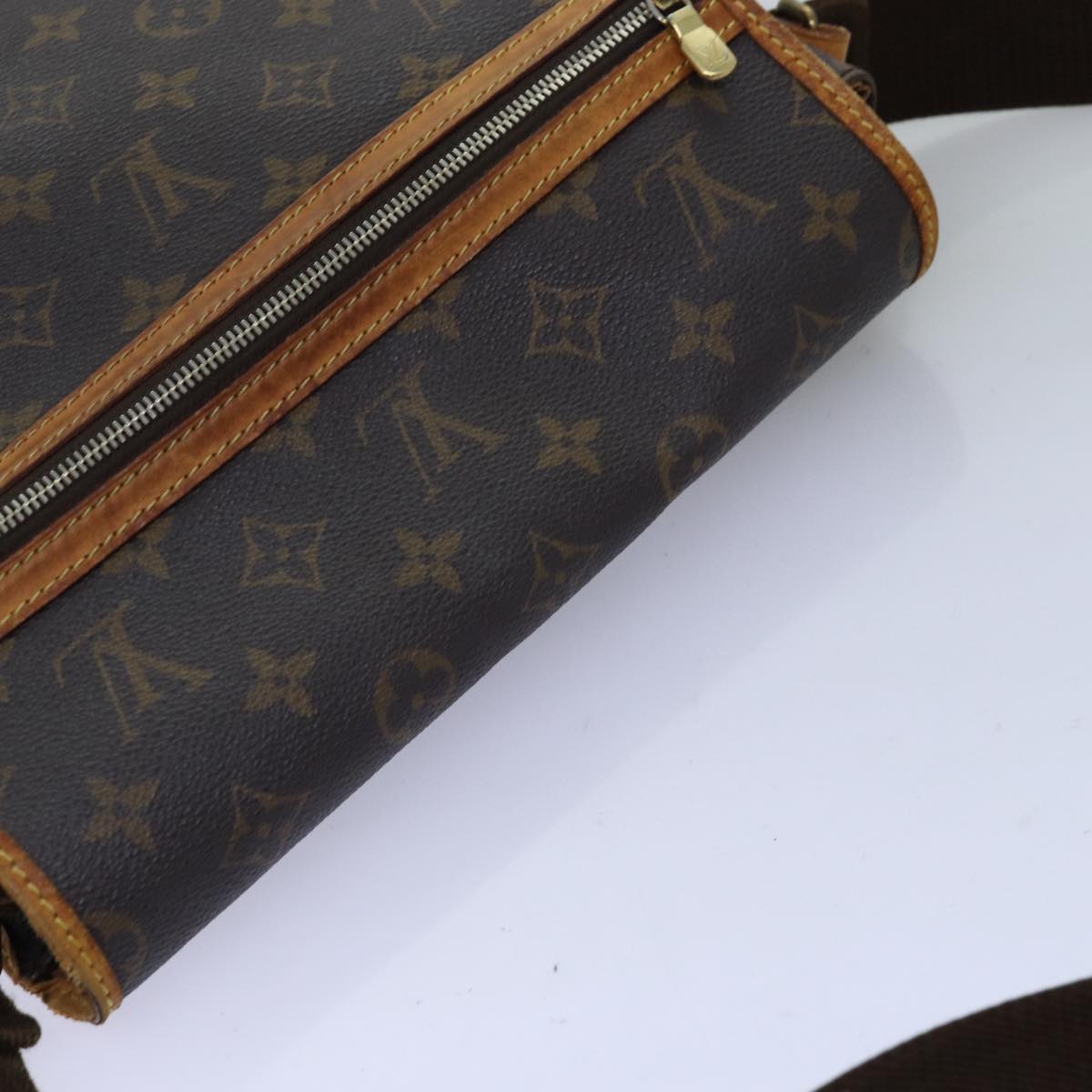 LOUIS VUITTON Monogram Messenger Bosphore PM Shoulder Bag M40106 LV Auth bs14335