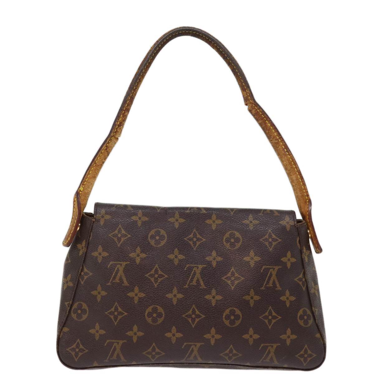 LOUIS VUITTON Monogram Mini Looping Shoulder Bag M51147 LV Auth bs14355