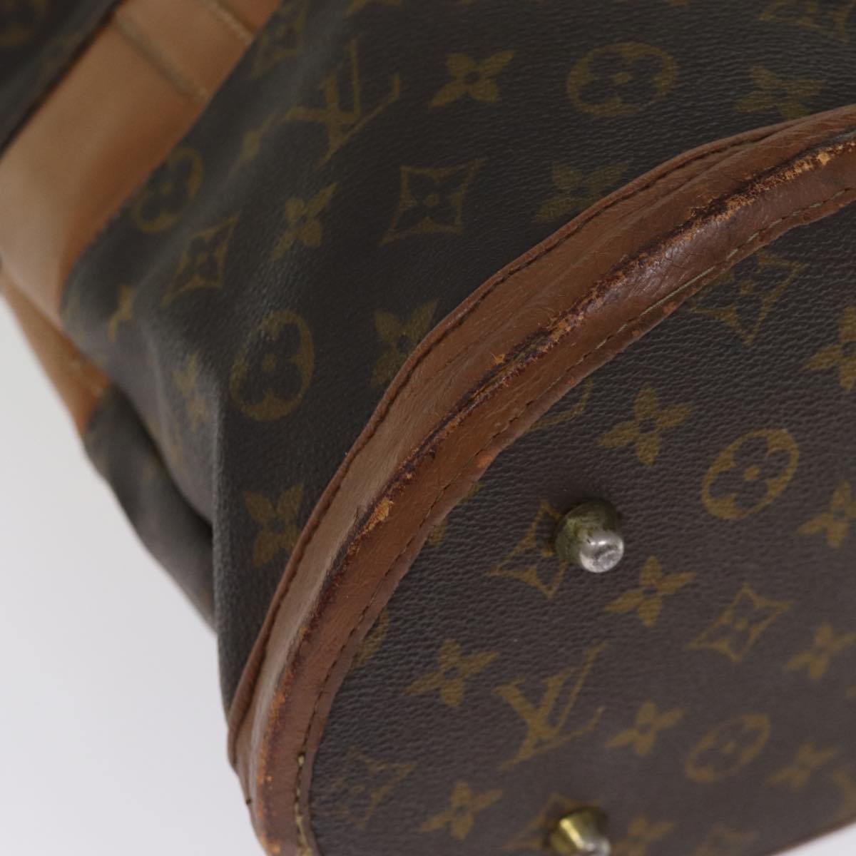 LOUIS VUITTON Monogram Bucket GM Shoulder Bag M42236 LV Auth bs14410