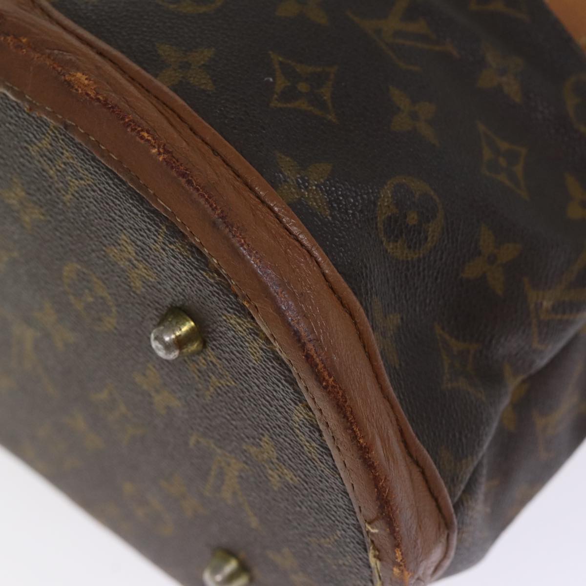 LOUIS VUITTON Monogram Bucket GM Shoulder Bag M42236 LV Auth bs14410