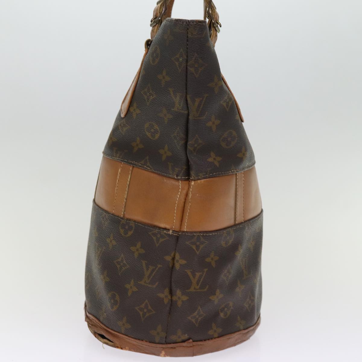 LOUIS VUITTON Monogram Bucket GM Shoulder Bag M42236 LV Auth bs14410