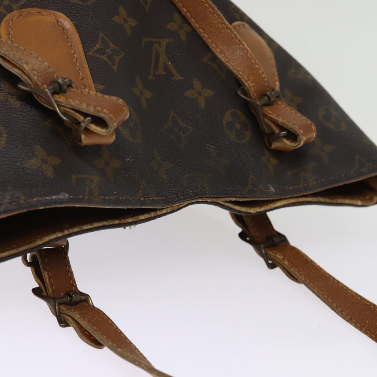 LOUIS VUITTON Monogram Bucket GM Shoulder Bag M42236 LV Auth bs14410