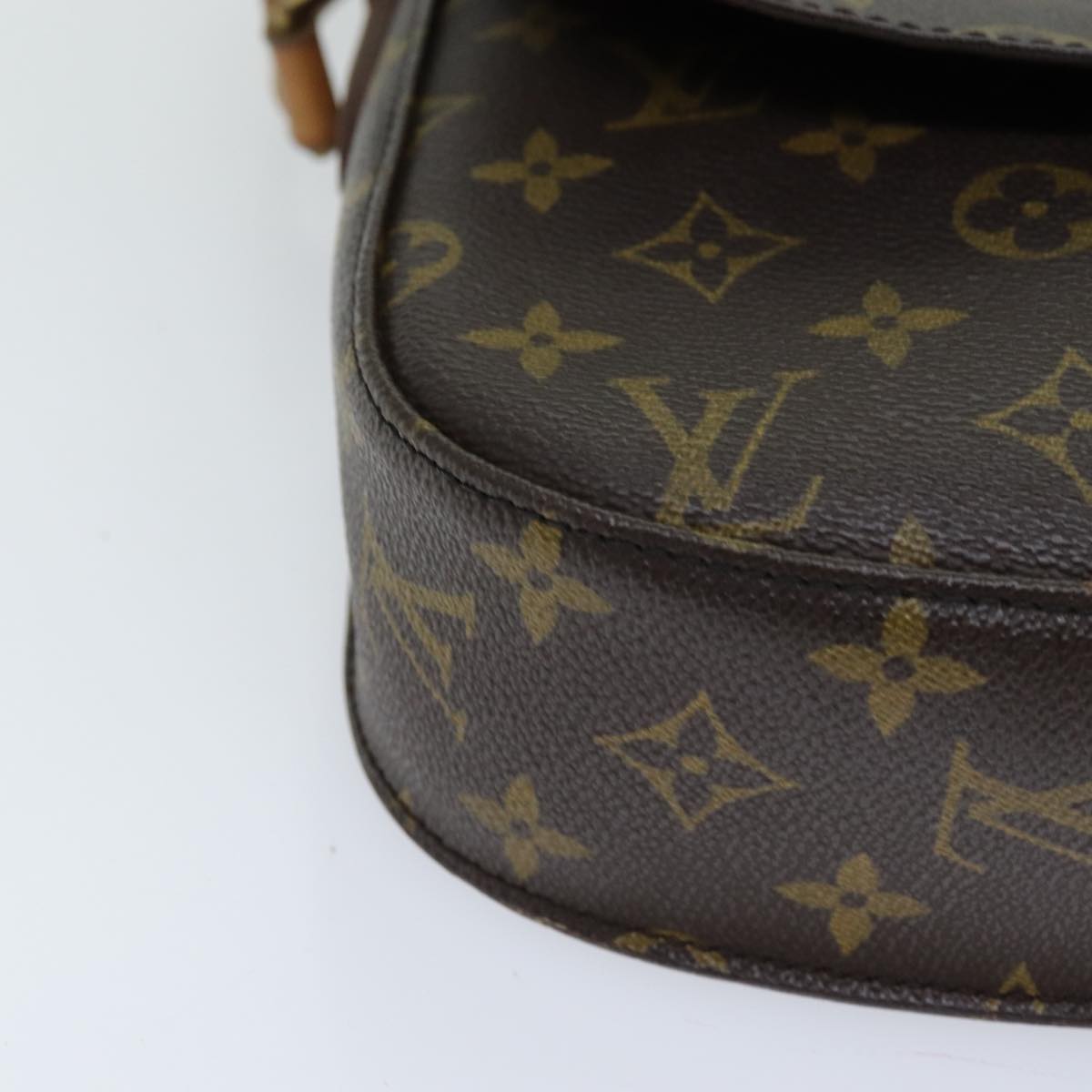 LOUIS VUITTON Monogram Saint Cloud GM Shoulder Bag M51242 LV Auth bs14415