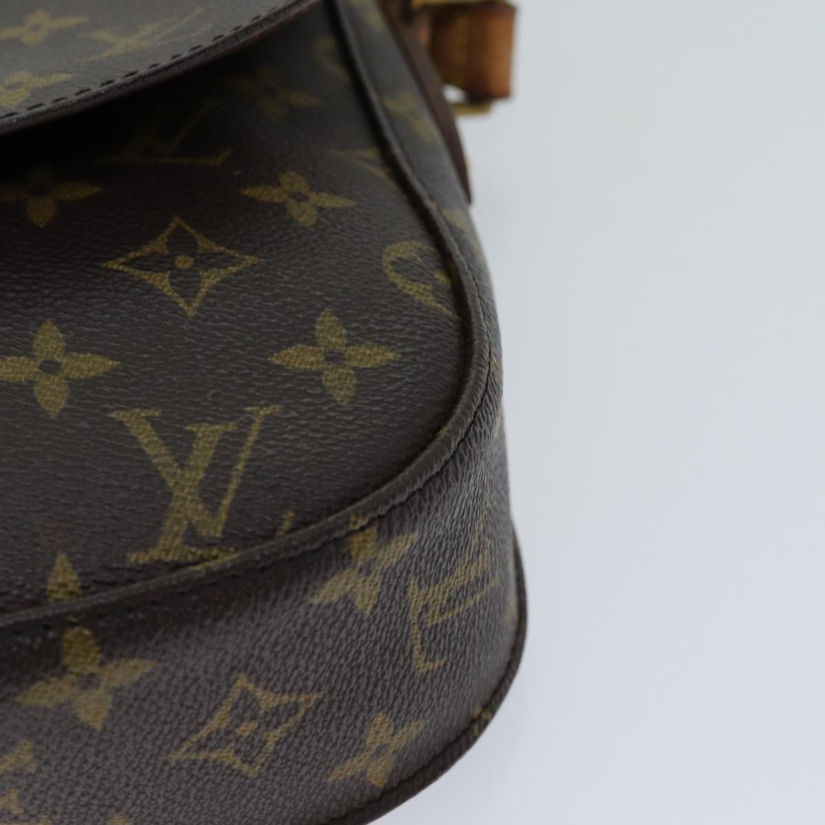 LOUIS VUITTON Monogram Saint Cloud GM Shoulder Bag M51242 LV Auth bs14415