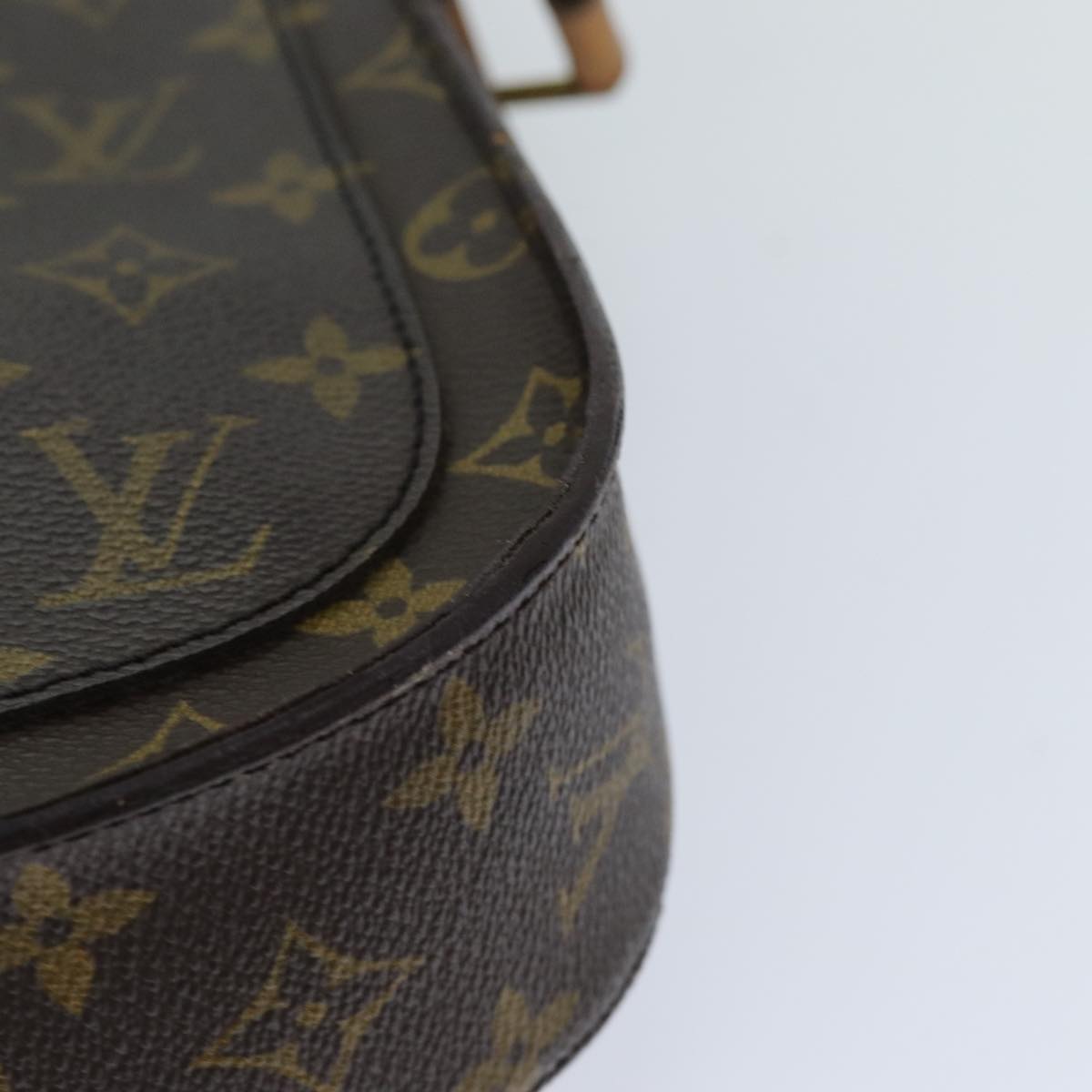 LOUIS VUITTON Monogram Saint Cloud GM Shoulder Bag M51242 LV Auth bs14415