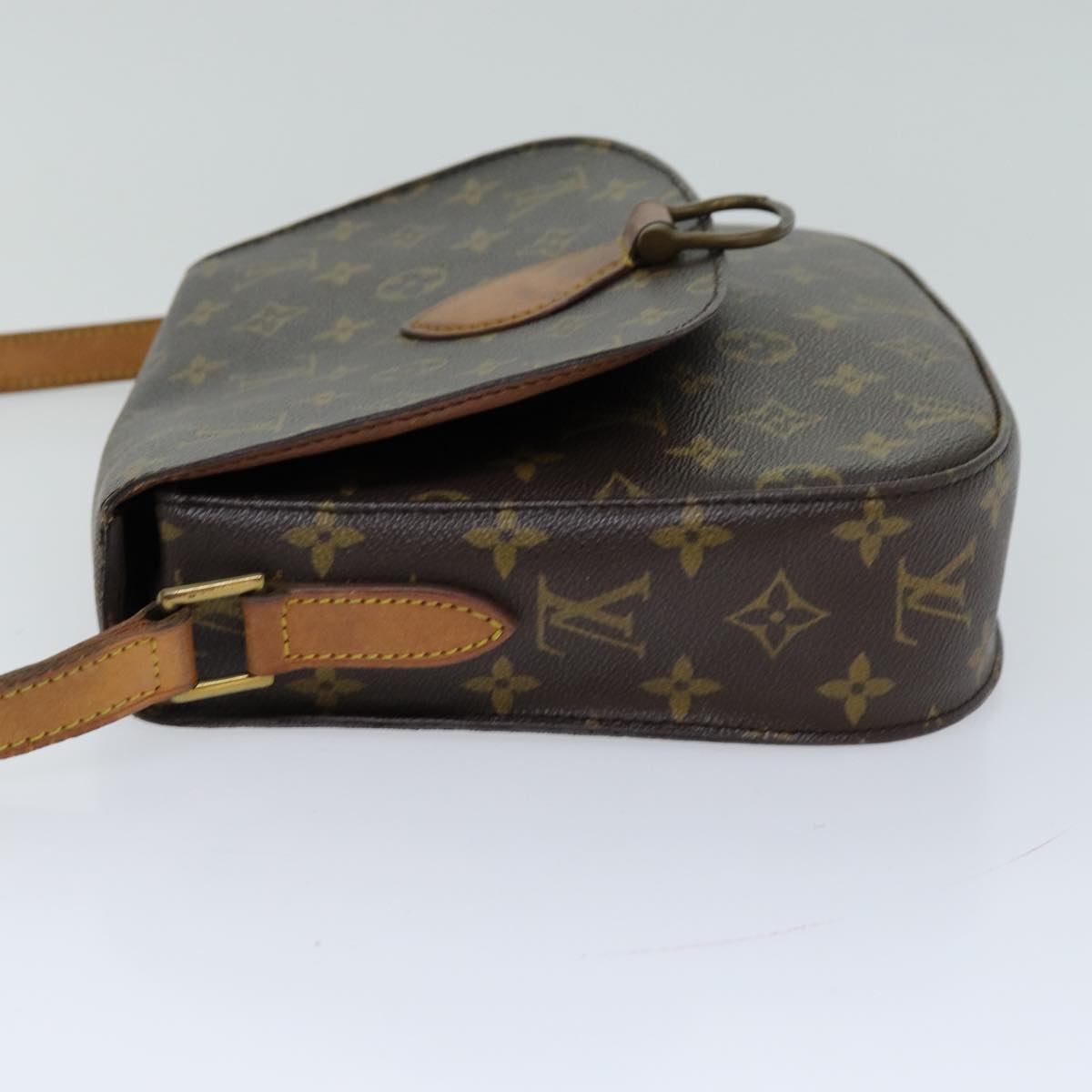 LOUIS VUITTON Monogram Saint Cloud GM Shoulder Bag M51242 LV Auth bs14415