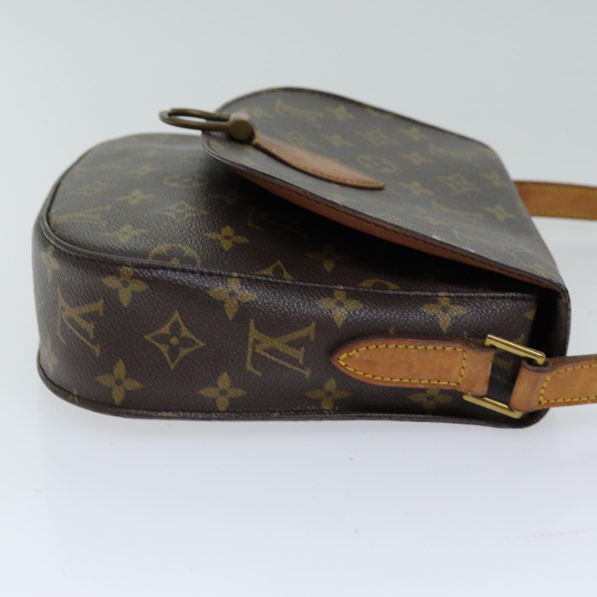 LOUIS VUITTON Monogram Saint Cloud GM Shoulder Bag M51242 LV Auth bs14415