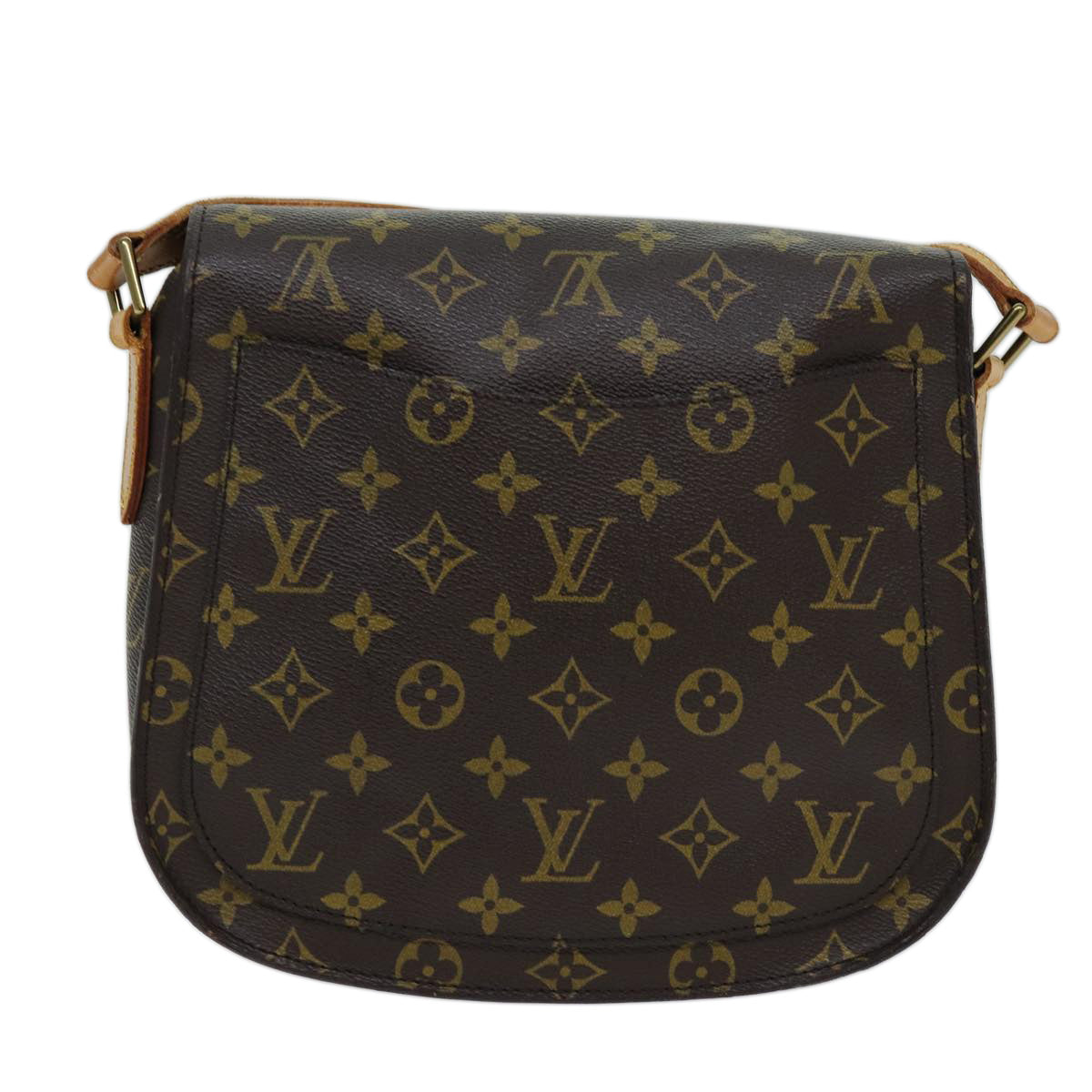 LOUIS VUITTON Monogram Saint Cloud GM Shoulder Bag M51242 LV Auth bs14416