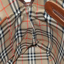 Burberrys Hand Bag Leather Brown Auth bs14434-18