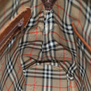 Burberrys Hand Bag Leather Brown Auth bs14434-19