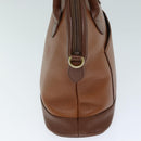 Burberrys Hand Bag Leather Brown Auth bs14434-3