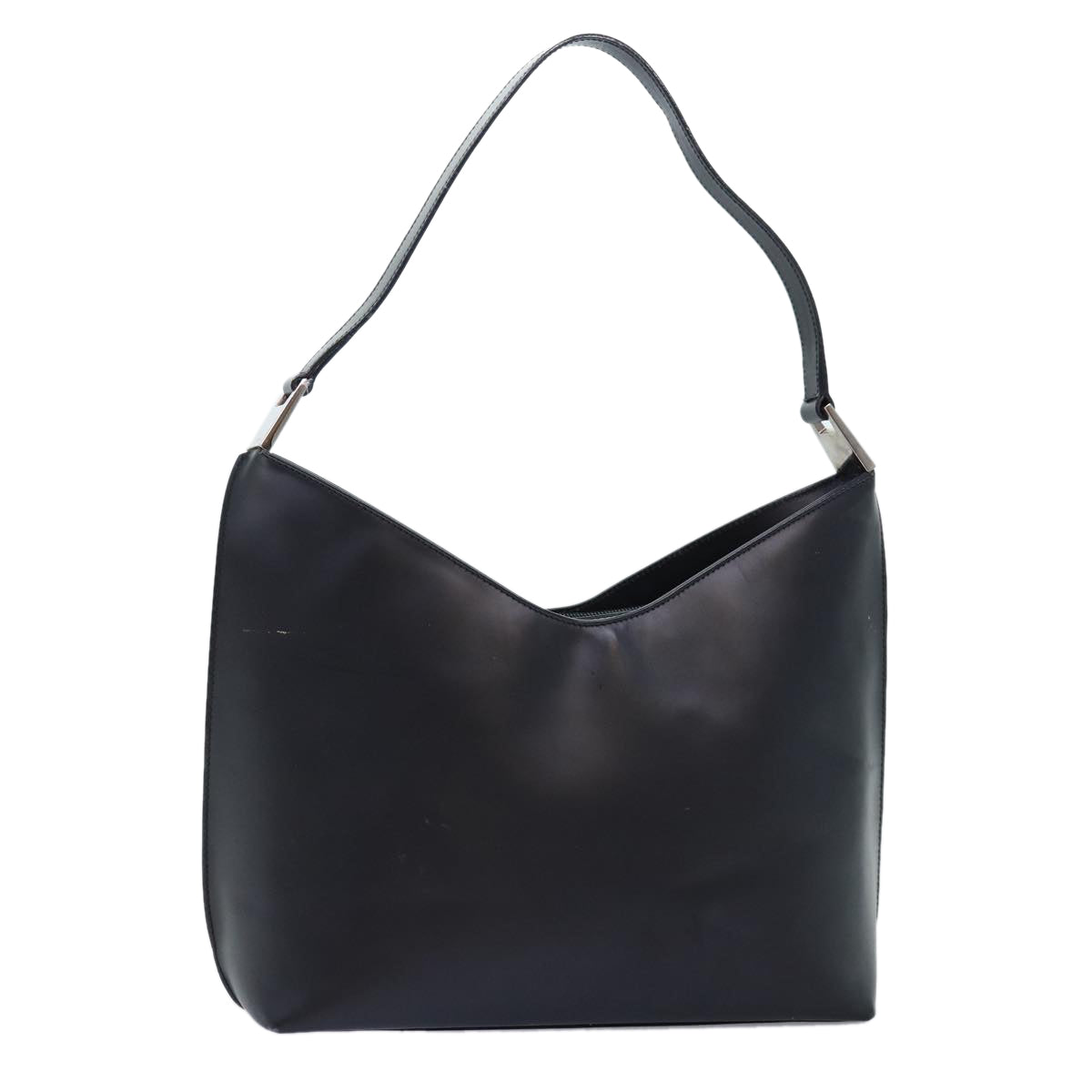GUCCI Shoulder Bag Leather Black 001 3017 Auth bs14440