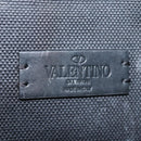 VALENTINO Tote Bag Canvas Black Auth bs14456-11