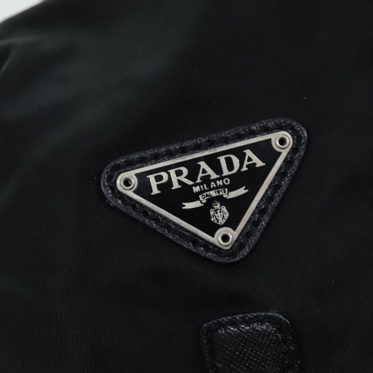 PRADA Backpack Nylon Black Auth bs14466