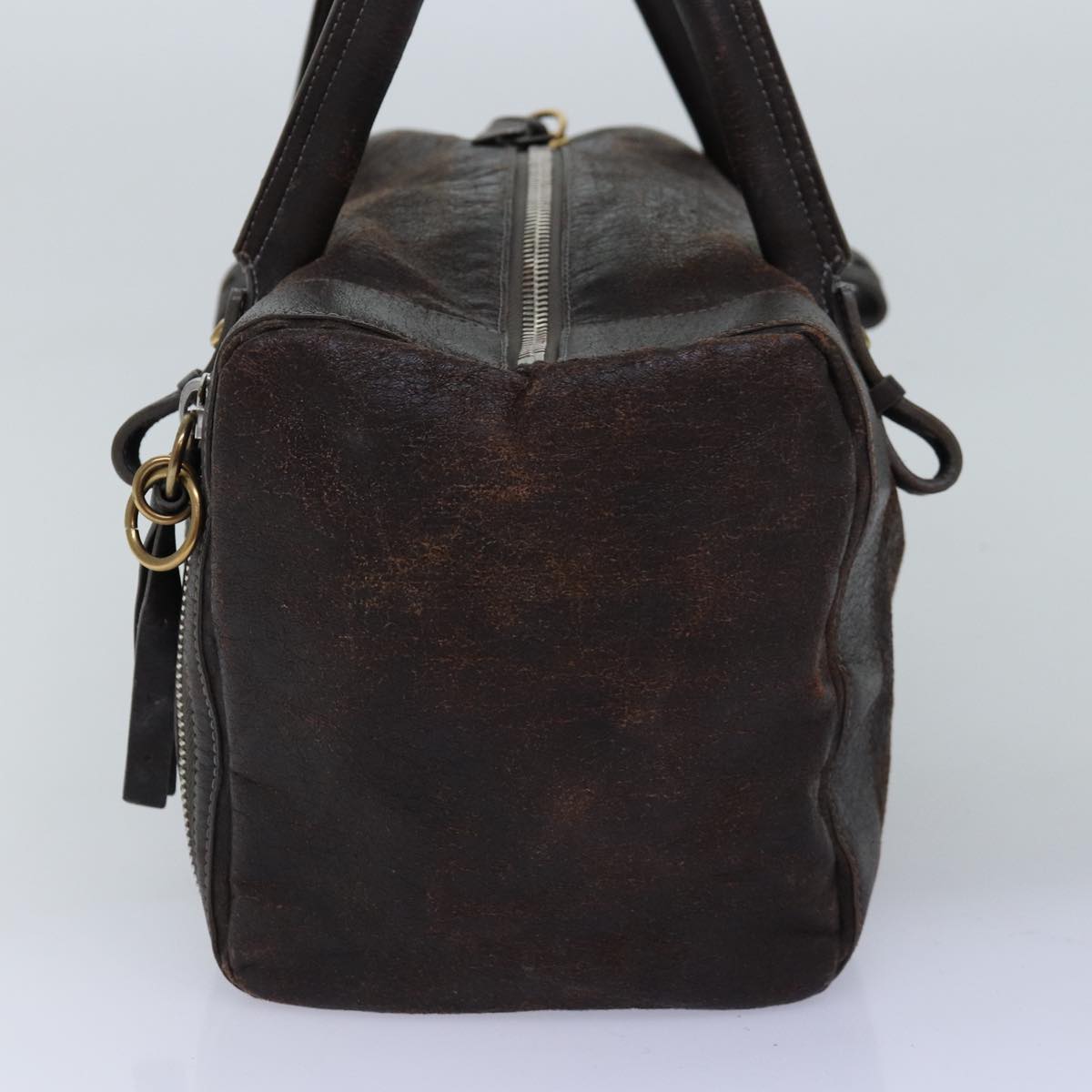 Chloe Shoulder Bag Leather Brown Auth bs14493