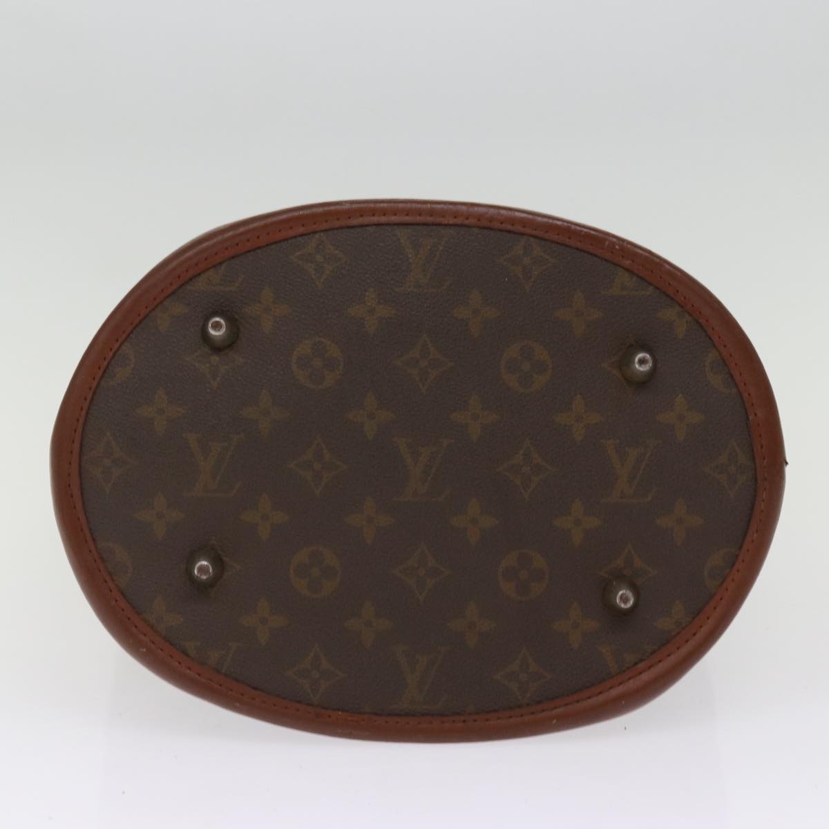 LOUIS VUITTON Monogram Bucket GM Shoulder Bag M42236 LV Auth bs14496