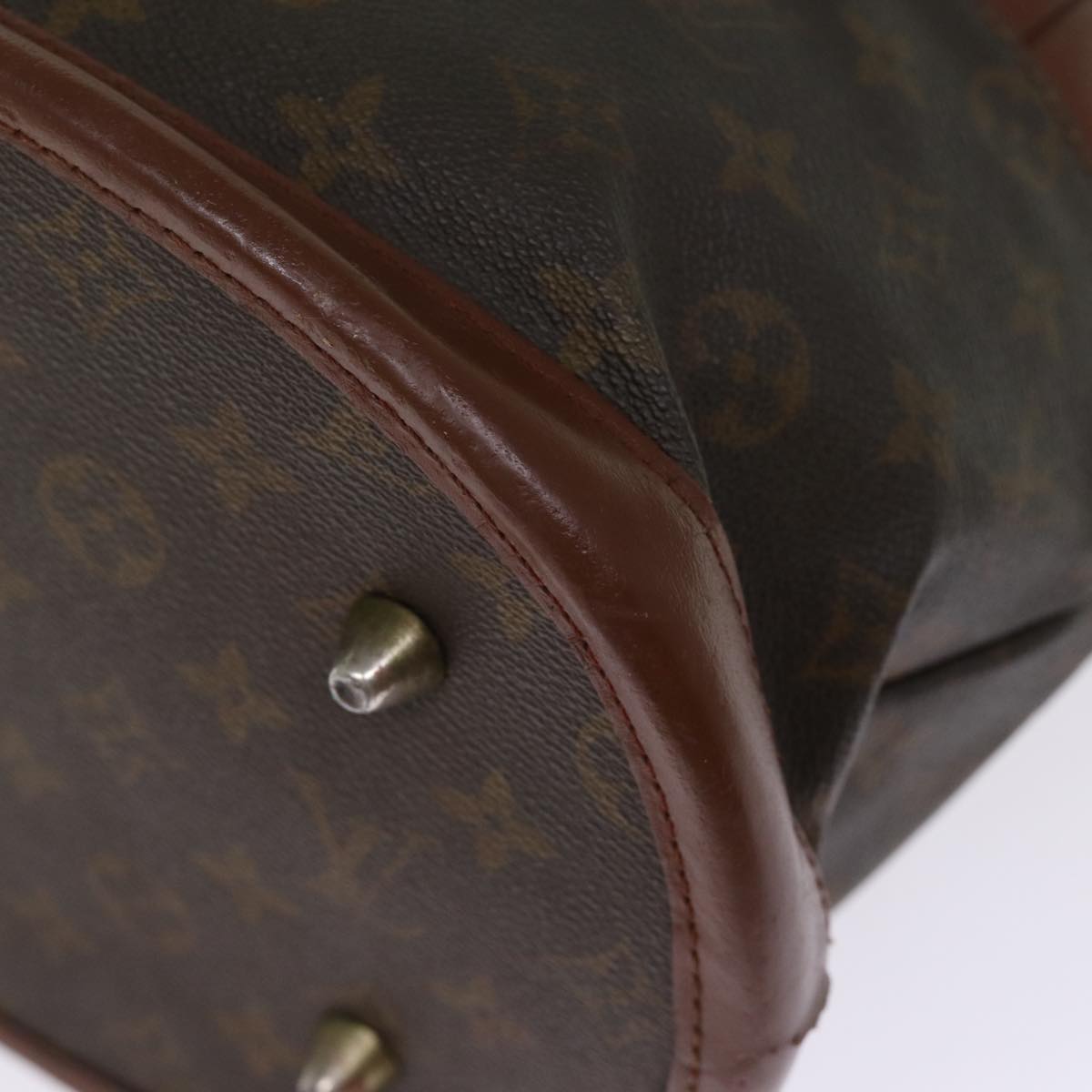 LOUIS VUITTON Monogram Bucket GM Shoulder Bag M42236 LV Auth bs14496