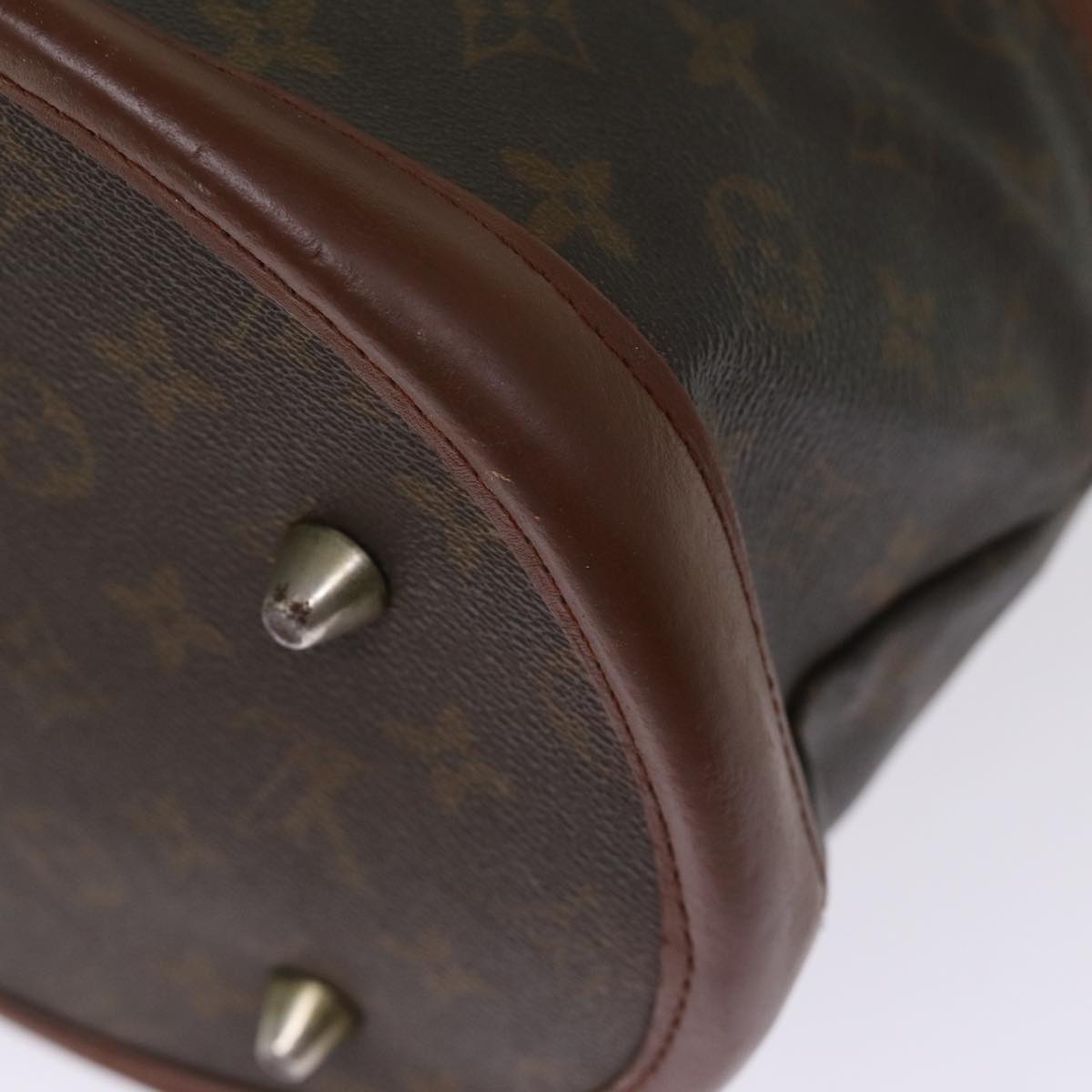 LOUIS VUITTON Monogram Bucket GM Shoulder Bag M42236 LV Auth bs14496