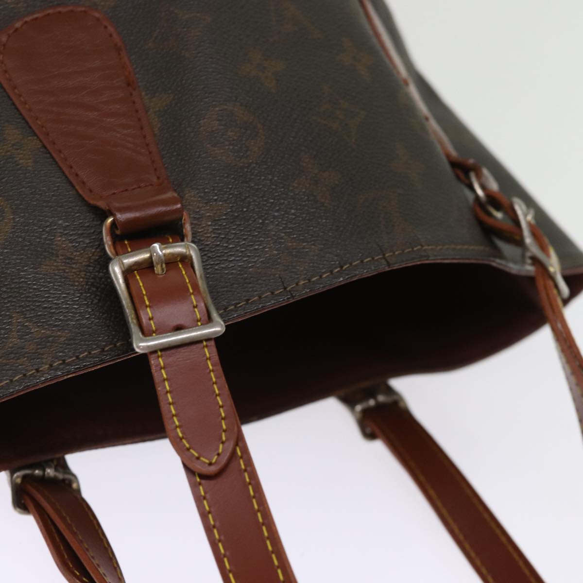 LOUIS VUITTON Monogram Bucket GM Shoulder Bag M42236 LV Auth bs14496