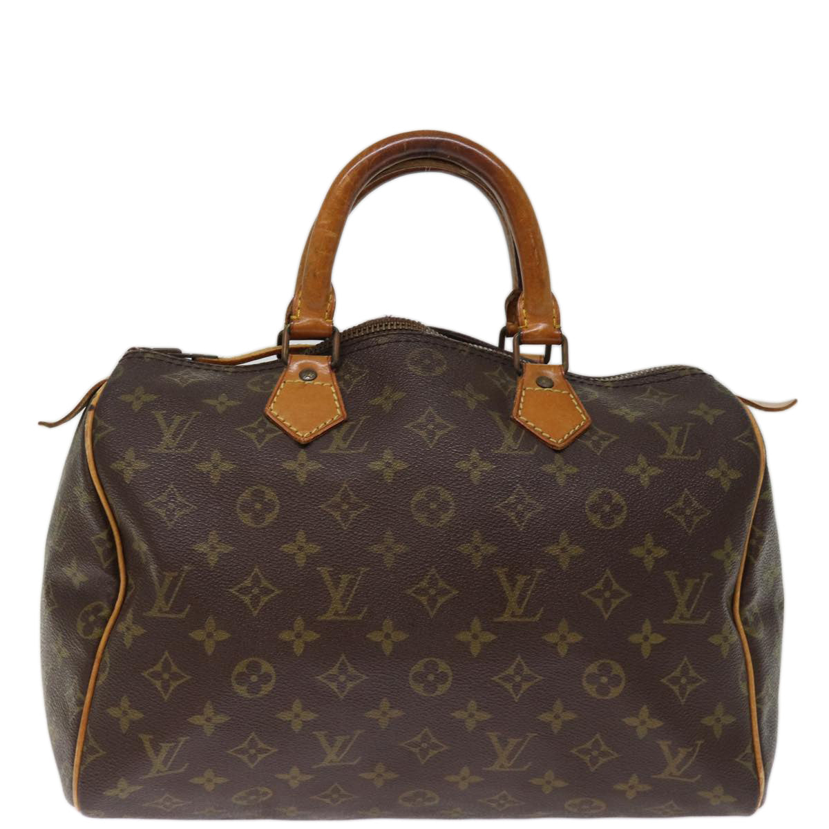 LOUIS VUITTON Monogram Speedy 30 Hand Bag M41526 LV Auth bs14523