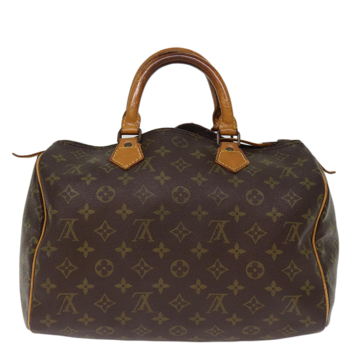 LOUIS VUITTON Monogram Speedy 30 Hand Bag M41526 LV Auth bs14523