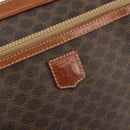 CELINE Macadam Canvas Clutch Bag PVC Brown Auth bs14536-17