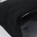 GUCCI Bamboo Shoulder Bag Canvas Black 000 1998 0531 Auth bs14538-16