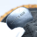 GUCCI Bamboo Shoulder Bag Canvas Black 000 1998 0531 Auth bs14538-12