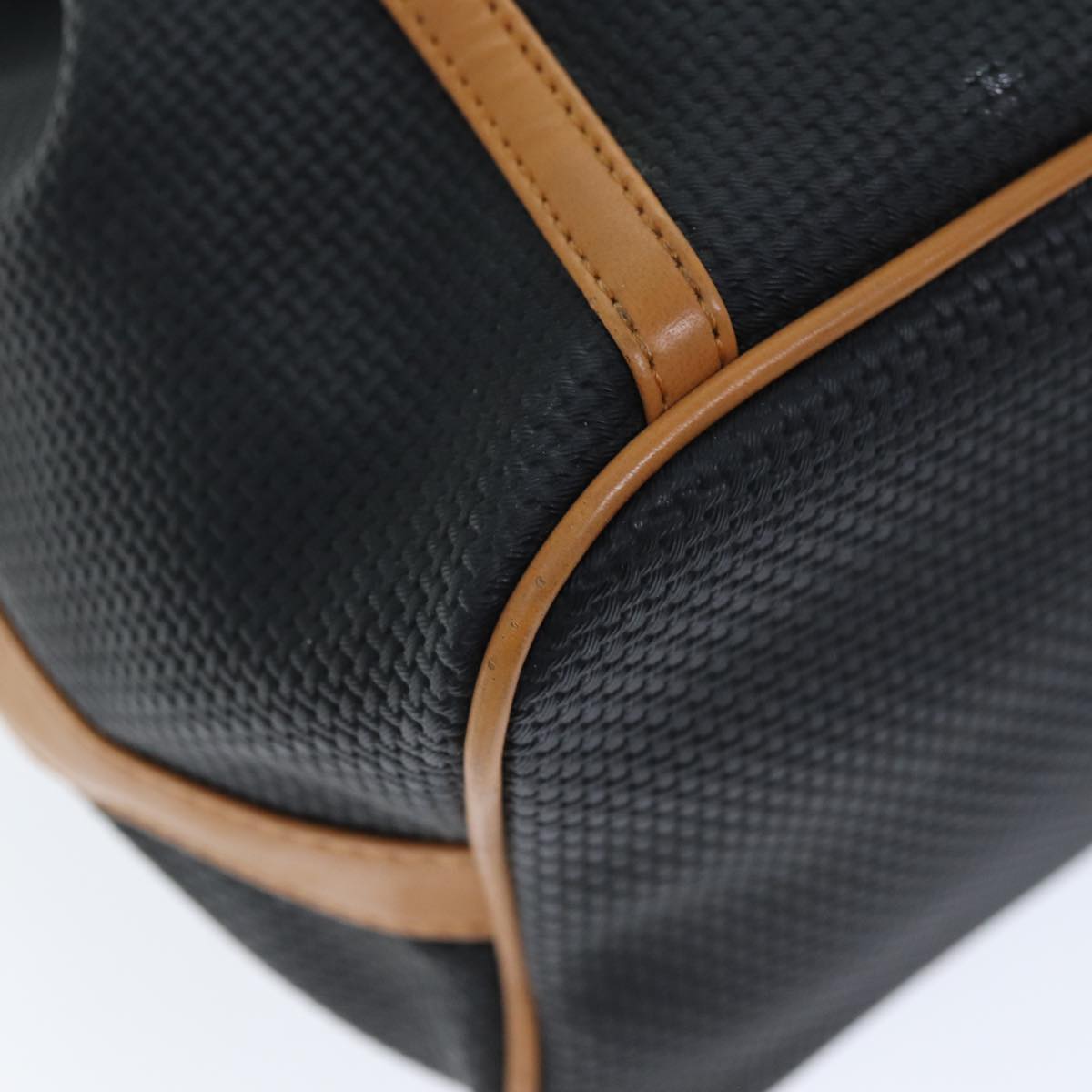 SAINT LAURENT Shoulder Bag PVC Black Auth bs14556