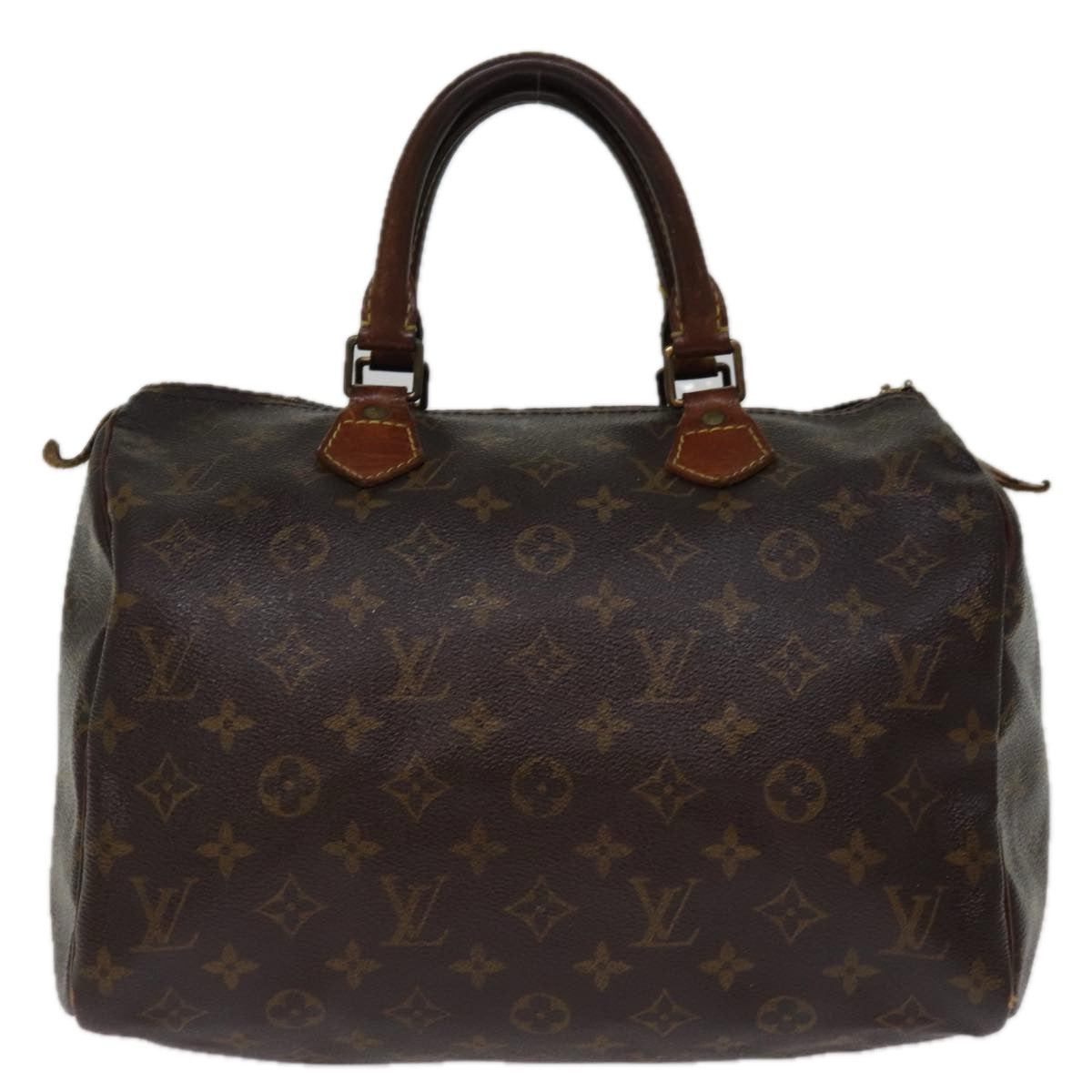 LOUIS VUITTON Monogram Speedy 30 Hand Bag M41526 LV Auth bs14559