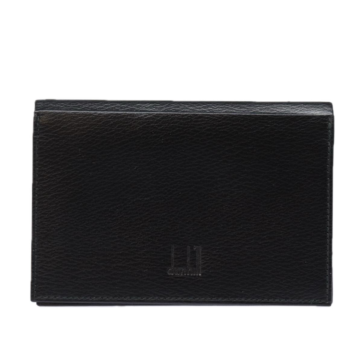 Dunhill Wallet Clutch Bag Leather 4Set Black Auth bs14597 - 0