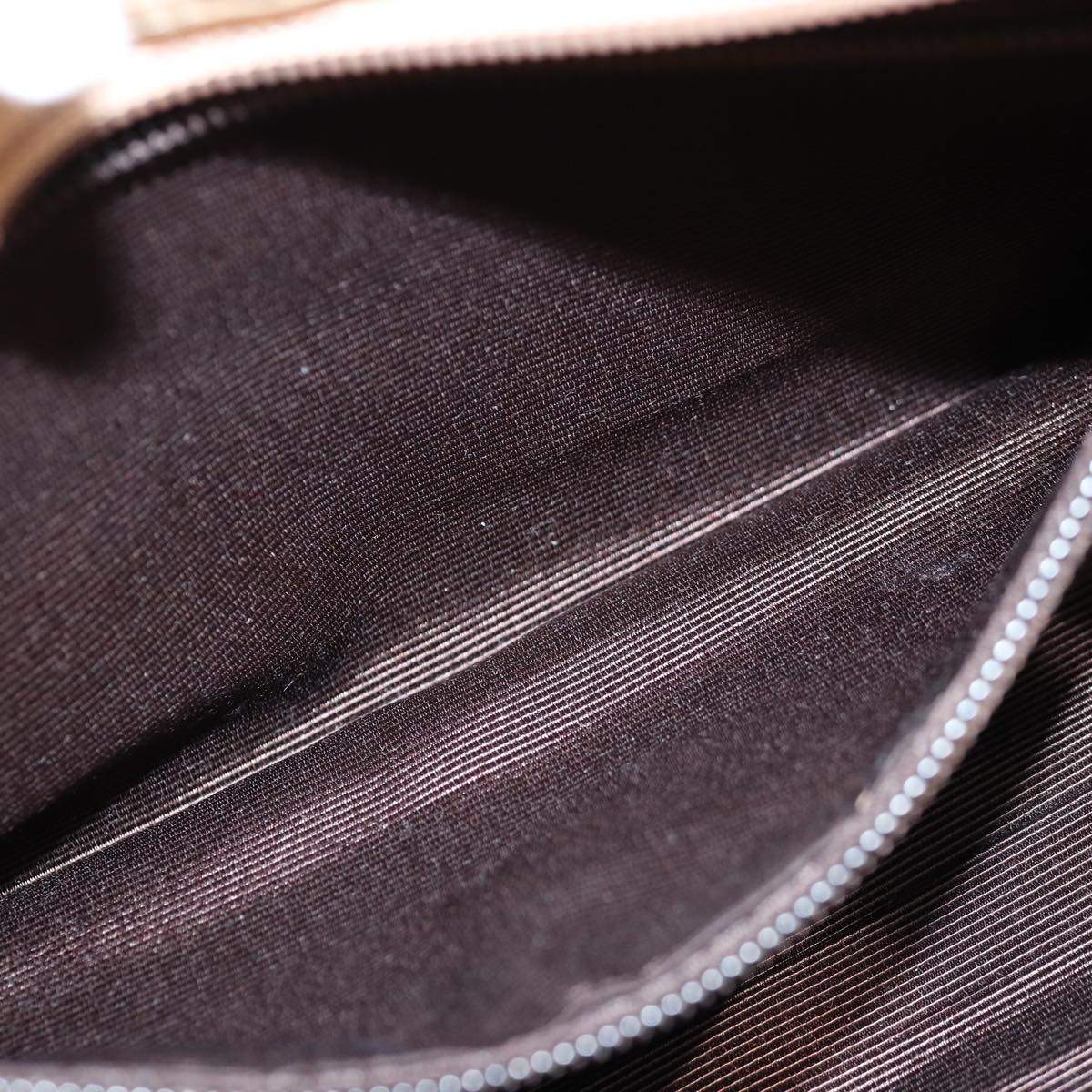 BALLY Shoulder Bag Leather Beige Auth bs14607