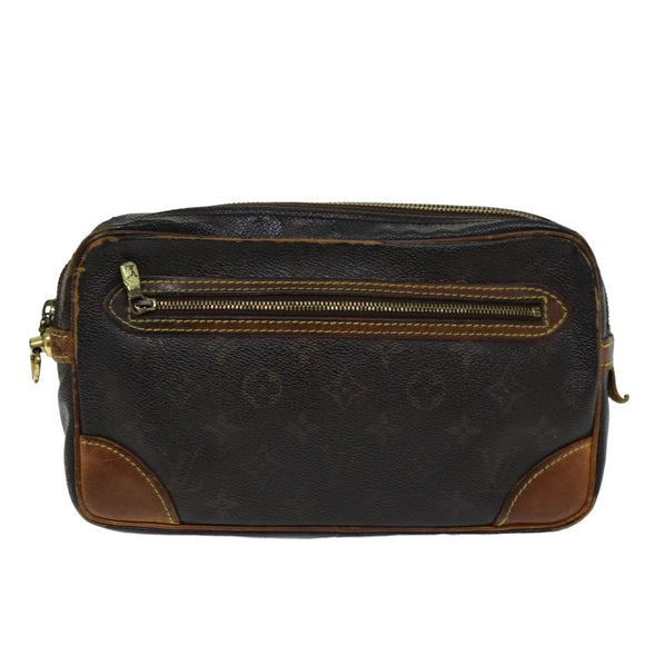 LOUIS VUITTON Monogram Marly Dragonne GM Clutch Bag M51825 LV Auth bs14639