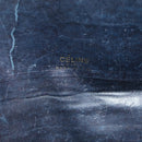 CELINE C Macadam Canvas Clutch Bag Navy Auth bs14643-13