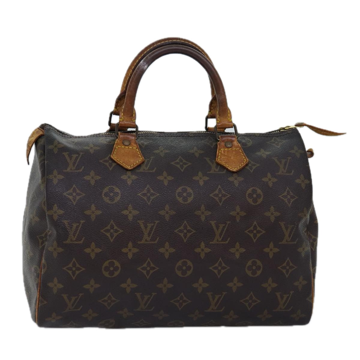 LOUIS VUITTON Monogram Speedy 30 Hand Bag M41526 LV Auth bs14664