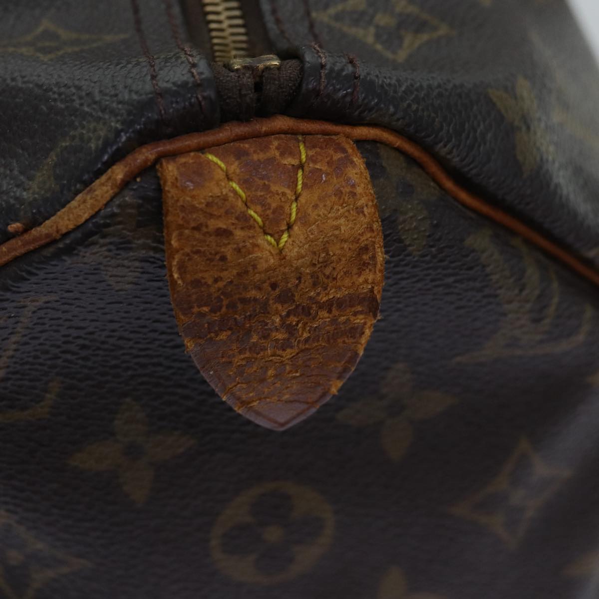 LOUIS VUITTON Monogram Speedy 30 Hand Bag M41526 LV Auth bs14664