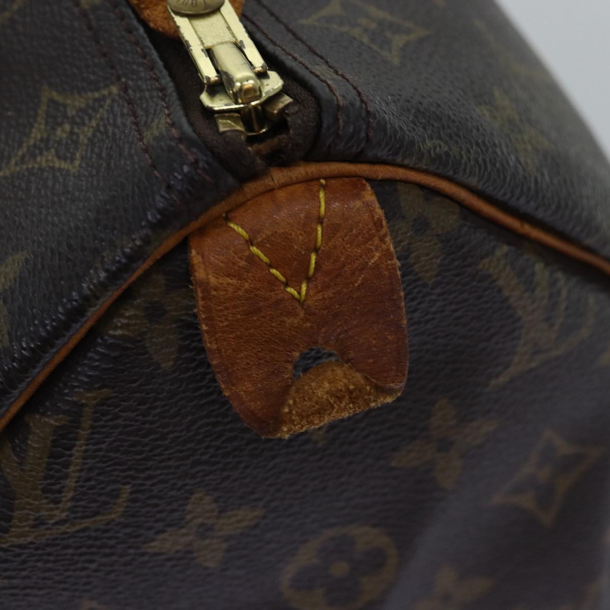 LOUIS VUITTON Monogram Speedy 30 Hand Bag M41526 LV Auth bs14664