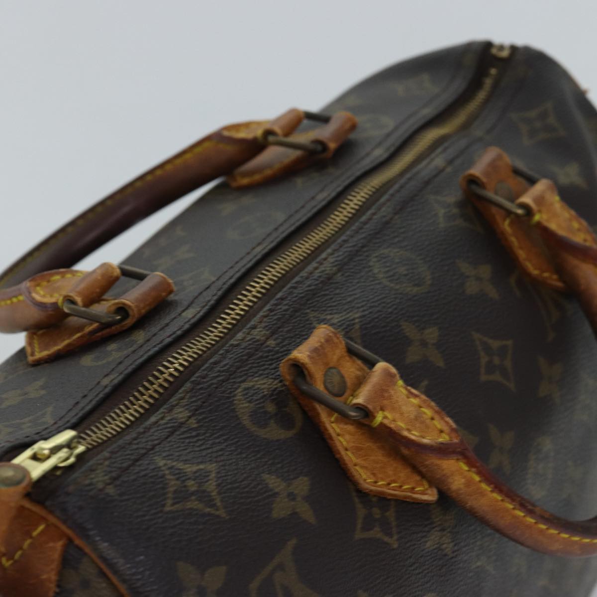 LOUIS VUITTON Monogram Speedy 30 Hand Bag M41526 LV Auth bs14664