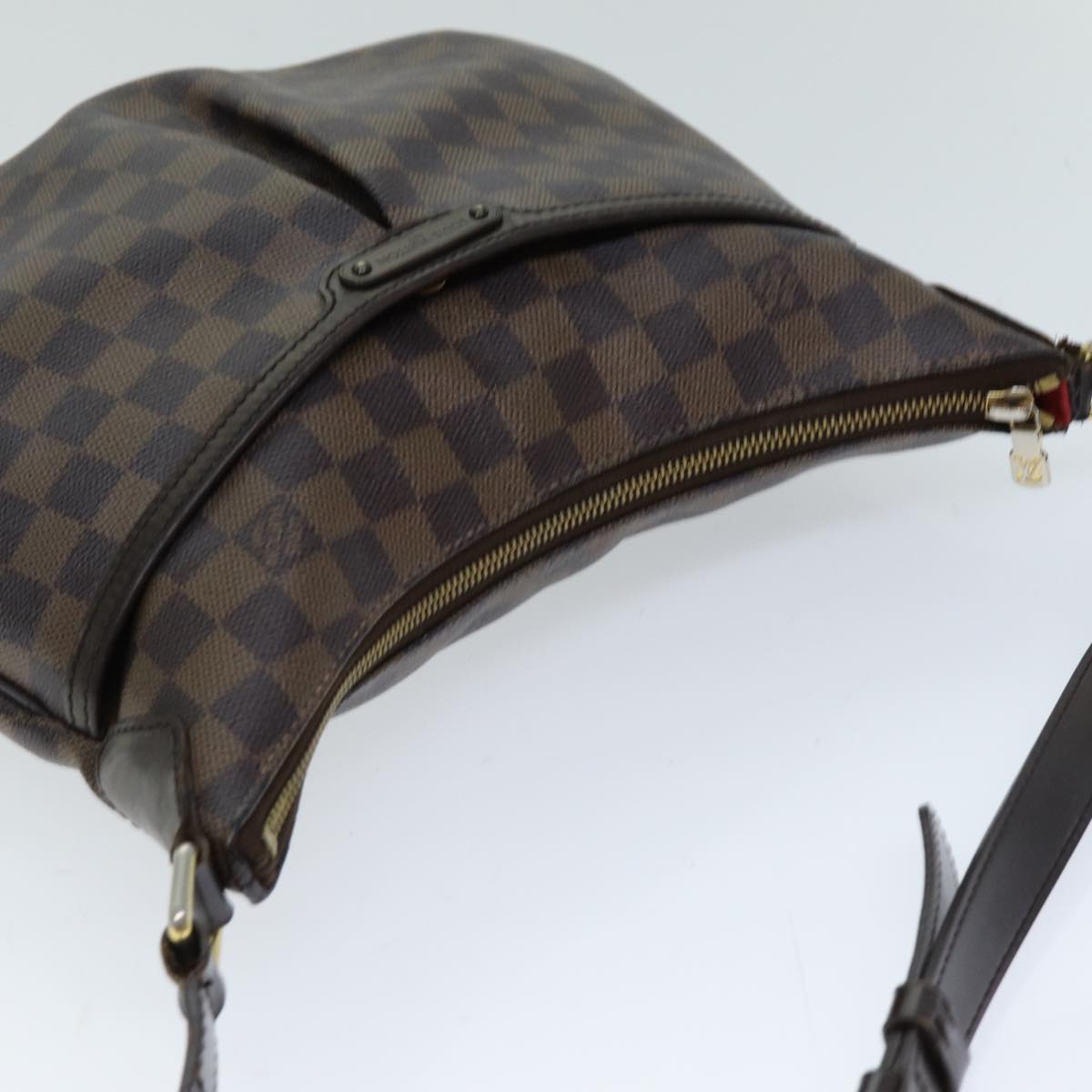 LOUIS VUITTON Damier Ebene Bloomsbury PM Shoulder Bag N42251 LV Auth bs14668