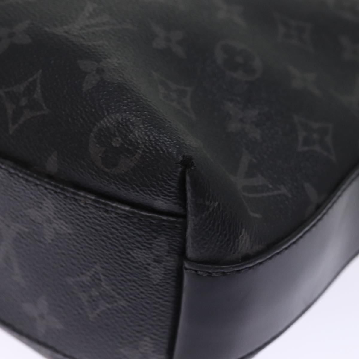 LOUIS VUITTON Monogram Eclipse Odyssey Messenger MM Bag M44224 LV Auth bs14669