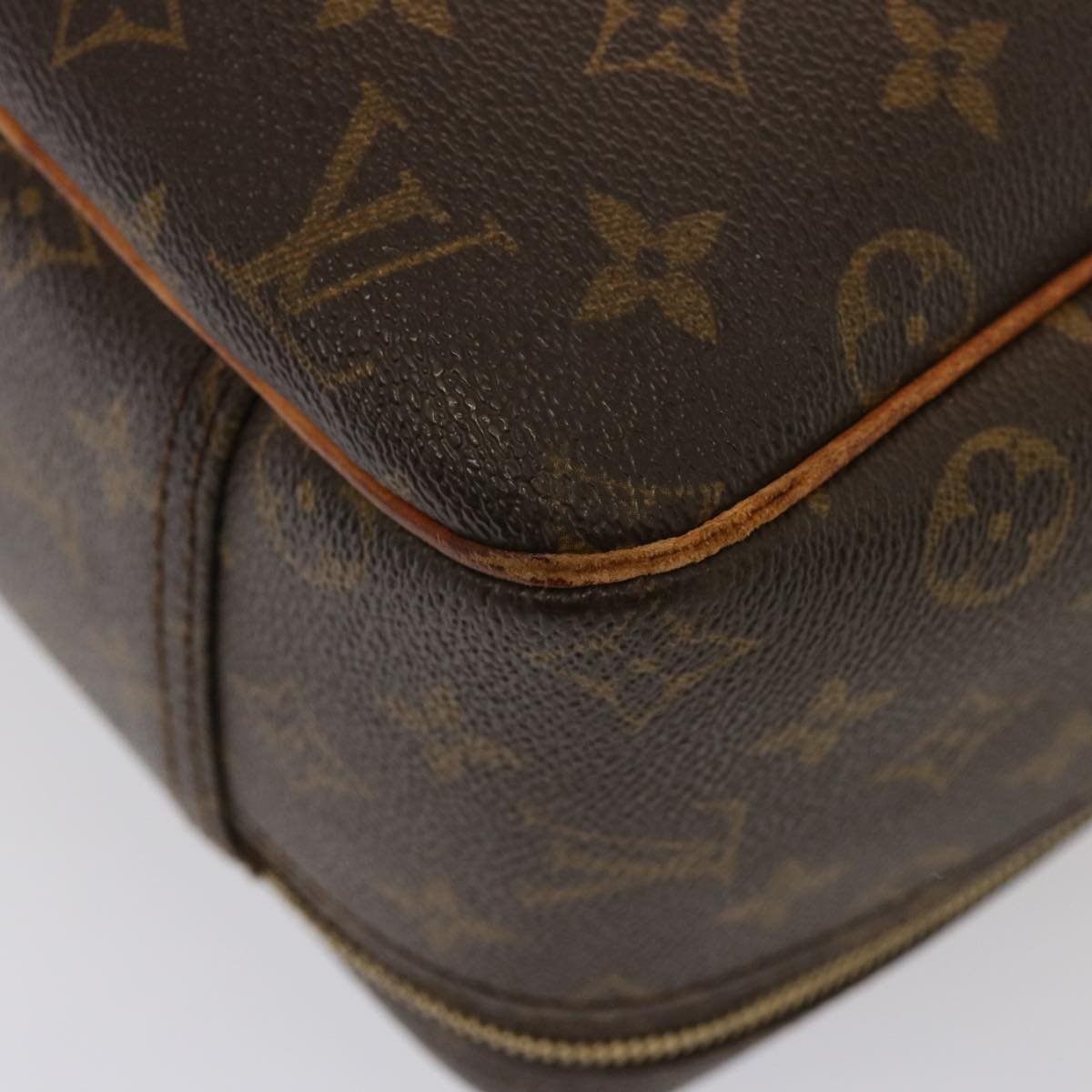 LOUIS VUITTON Monogram Excursion Hand Bag M41450 LV Auth bs14672