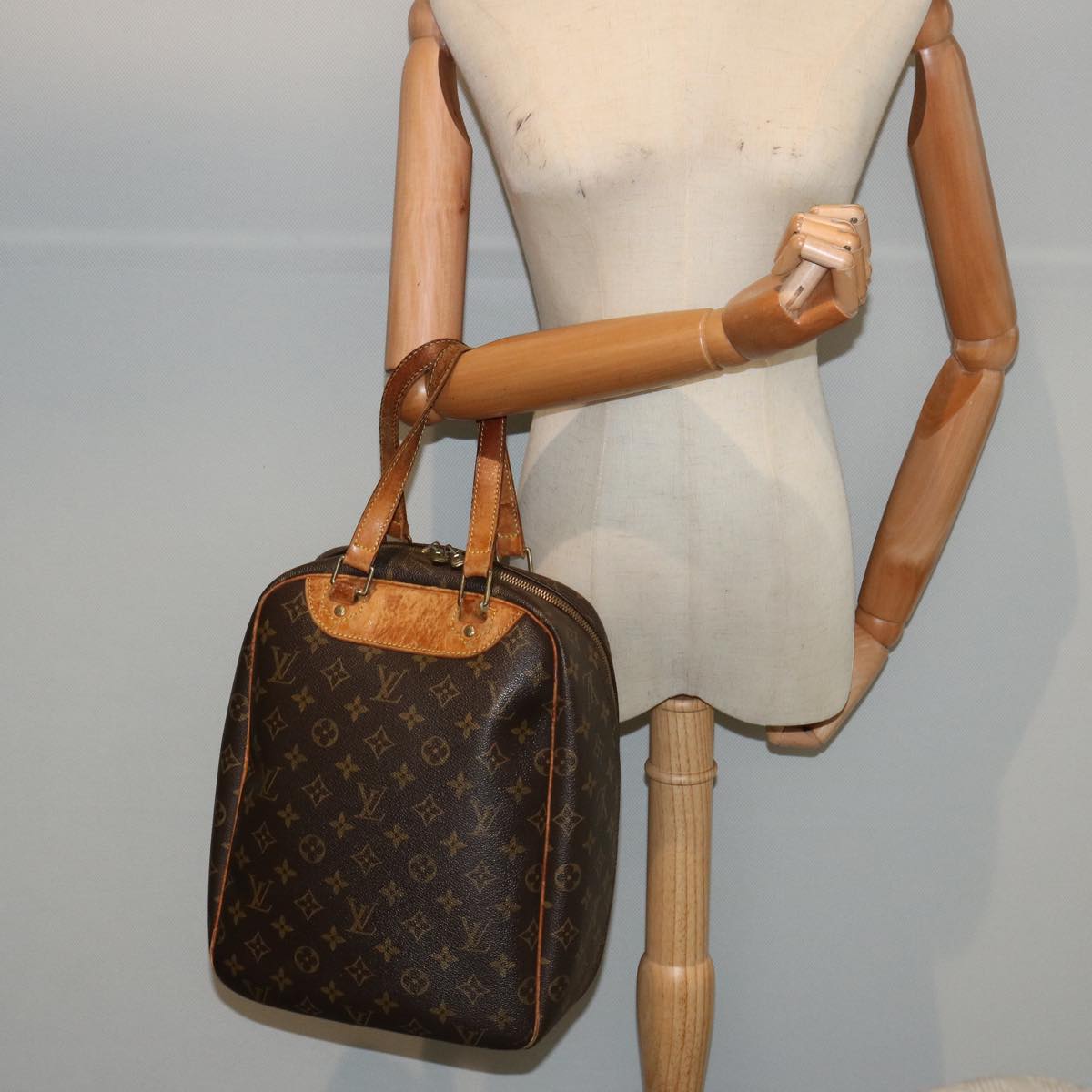 LOUIS VUITTON Monogram Excursion Hand Bag M41450 LV Auth bs14672