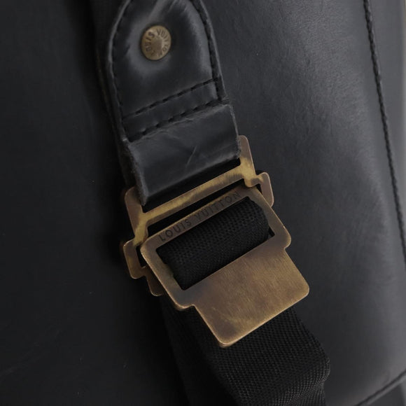 LOUIS VUITTON Nomad Liege Hussars Shoulder Bag Black M92224 LV Auth bs14675