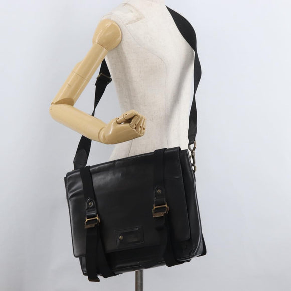 LOUIS VUITTON Nomad Liege Hussars Shoulder Bag Black M92224 LV Auth bs14675